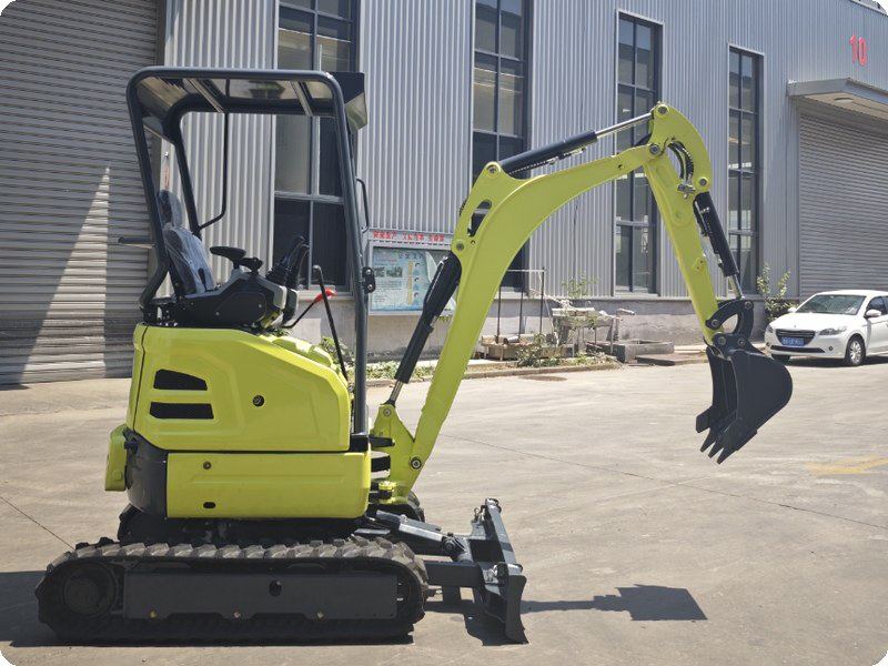 GW18 Mini Excavator (Dual Cast-Iron Counterweight)