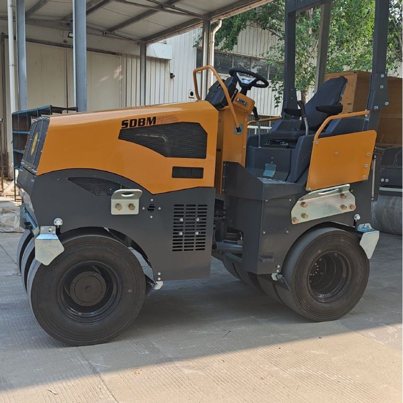 Tandem Rubber-Wheel Roller image 3