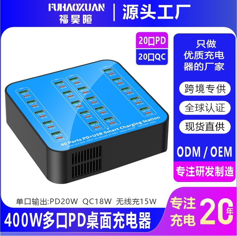 GaN Fast Charger 400W