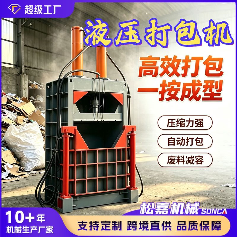 Vertical Hydraulic Baler image 2