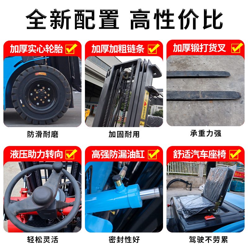 Compact Electric Forklift 2T / 3T image 2